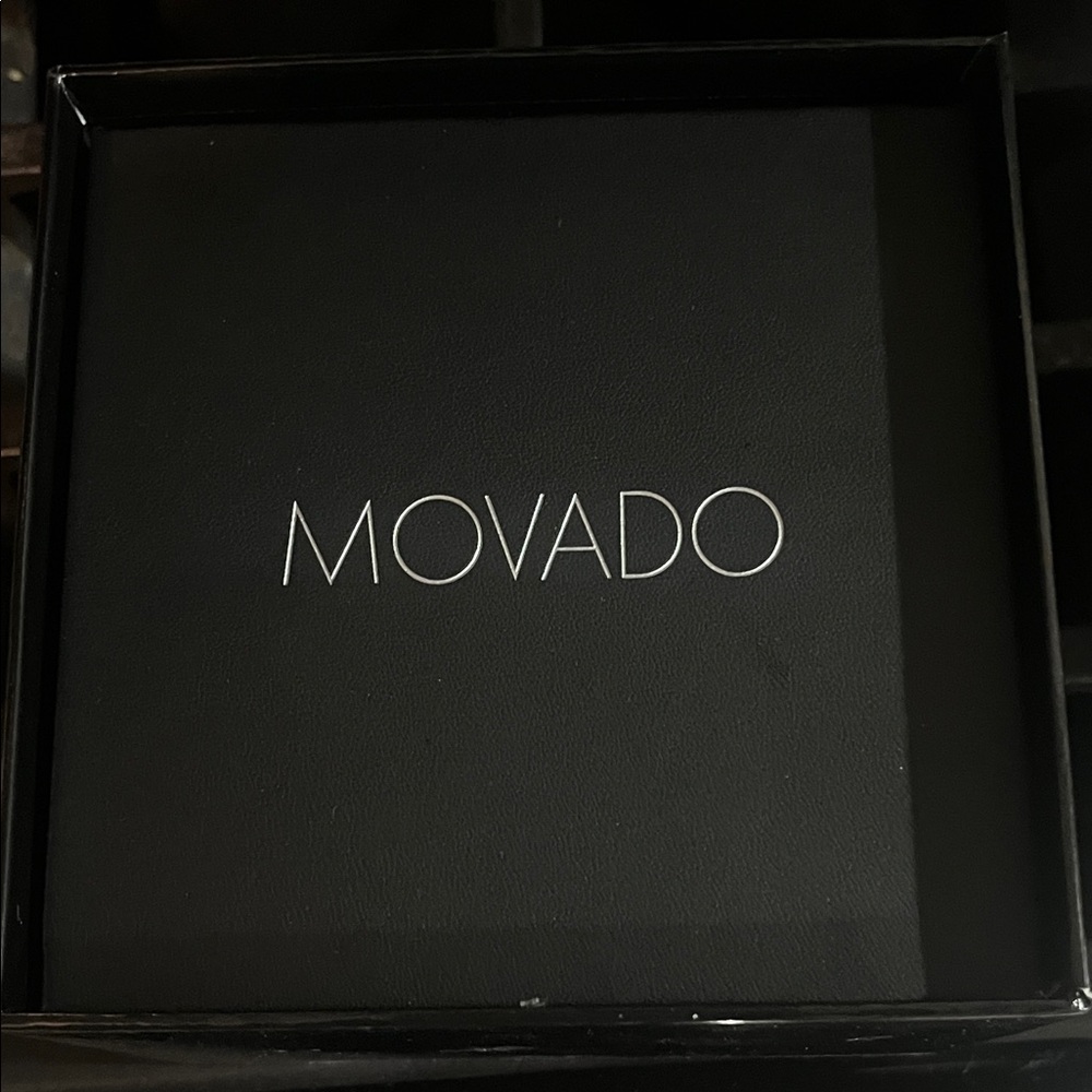 Women’s Movado Silver and Gold Watch - Picture 4 of 5